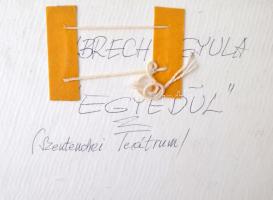 Egyedül, Szentendrei Teátrum, Brech Gyula fotó kartonra kasírozva, 40x22cm