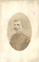 1914 WWI Hungarian K.u.K. soldier, photo (EB)