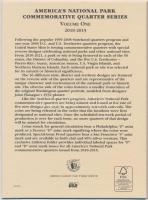 Amerikai Egyesült Államok 2010-2011. 1/4$ "Nemzeti Park" 14xklf "AMERICA'S NATIO...