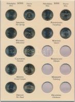 Amerikai Egyesült Államok 2010-2011. 1/4$ "Nemzeti Park" 14xklf "AMERICA'S NATIO...