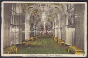 1935 Teleki Pál miniszterelnök saját kézzel írt sorai feleségének, New Yorkból küldött levelezőlapon