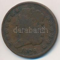 Amerikai Egyesült Államok 1828. 1/2c Cu T:3
USA 1828. 1/2 Cent Cu C:F