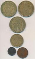 Dánia 1894. 1ö Br + 2ö Br + 1926. 2Kr Al-Br + 1930. 1Kr Al-Br + 1936. 2Kr Al-Br + 1939. 2Kr Al-Br T:...