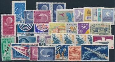 1948-1965 32 stamps, 1948-1965 32 db bélyeg, közte sorok és párok