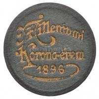 1896KB 1K Ag "Millenium" jó állapotban lévő eredeti zöld "Milleniumi Koronaérem - 189...
