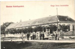 Rezsőháza, Rudolfsgnád, Knicanin; Varga János kereskedése / shop of János Varga