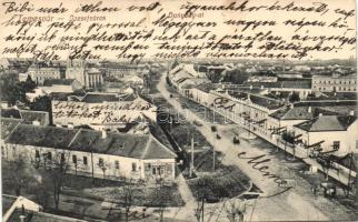 Temesvár, Timisoara; Hunyadi út, kiadja Feder R. Ferencz / street