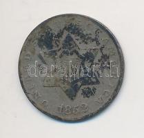 Amerikai Egyesült Államok 1852. 3c Ag T:3 patina
USA 1852. 3 Cents Ag C:F patina