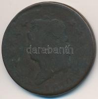 Amerikai Egyesült Államok 1810. 1c Cu T:3
USA 1810. 1 Cent Cu C:F