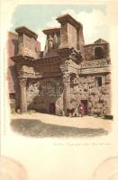 Rome, Roma; Tempel der Minerva / temple, Meissner & Buch Rom 12 Künstler-Postkarten Serie 1018. litho s: G. Gioja (cut)
