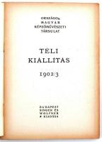 1902-3 Téli kiállítás. Országos Magyar Képzőművészeti Társulat. Budapest, Singer és Wolfner. Kiállít...