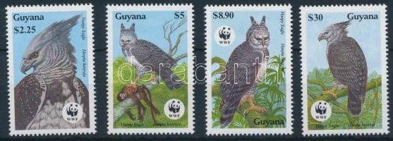 1990 WWF: Madarak sor Mi 3077-3080