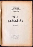 1904-5 Téli kiállítás. Országos Magyar Képzőművészeti Társulat. Budapest, Singer és Wolfner. Kiállít...