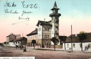 Temesvár, Timisoara; Józsefvárosi tűzoltó laktanya / firefighter barracks in Iosefin district (EK)