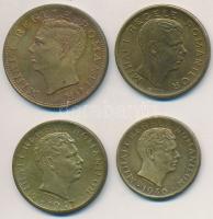 Románia 1945-1947. 200L-10.000L Ni-sárgaréz, sárgaréz (4xklf) T:2,2-
Romania 1945-1947. 200 Lei - 1...