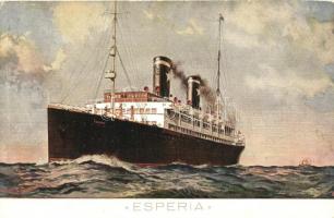 Esperia, Sitmar Line, Societa Italiana di Servizi Marittimi / Italian ocean liner
