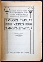 1918 Lesskó János (szerk.): Tavaszi tárlat képes tárgymutatója.   Országos Magyar Képzőművészeti Tár...
