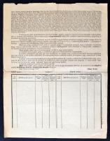 1857 Pest, Előfizetési felhívás Nagy Iván Magyarország családai címerekkel és leszármazási táblákkal...