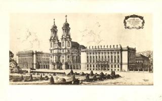 Budapest XI. a Ciszterci rend Budai gimnáziumának és rendházának építkezése