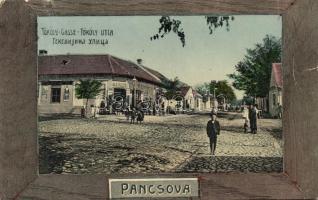 Pancsova, Pancevo; Tököly utca, Palics üzlete / street, shop (Rb)