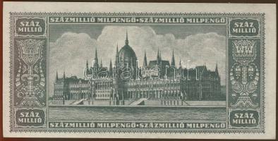 1946. 100.000.000Milp előoldali gépszínátnyomattal T:I