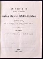 1851 Wien, Die Erlässe für die Londoner allgemeine Undistrie-Ausstellung, 10p (a londoni világkiállítással kapcsolatos rendelekezések)