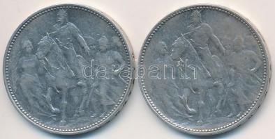 1896KB 1K Ag "Millennium" (2x) T:2,2-