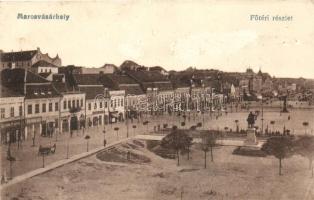 Marosvásárhely, Targu Mures; Főtér, üzletek; kiadja a Tükör nyomda levélpapír áruháza / main square, shops