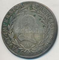 Ausztria 1810A 20kr Ag "I. Ferenc" T:3 patina 
Austria 1810A 20 Kreuzer Ag "Franz I&...
