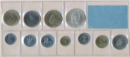 1994. 10f-200Ft 11db klf érmés forgalmi sor fóliatokban (200Ft Ag "Deák") T:1