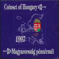 1997. 50f-200Ft 10klf db, benne 200Ft Ag "Deák", szettben T:BU Csak 7000db!