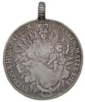 1782. Tallér Ag "II. József / Madonna" Körmöcbánya (28.41g) T:2- füllel Hungary 1782. Thaler Ag "Joseph II" Kremnitz (28.41g) C:VF with suspension ring  Huszár: 1869., Unger III.: 1320.