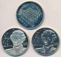 1984. 100Ft "FAO" + 1986. 100Ft alpakka "Fáy András" T:2 (PP),BU