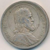 1938. 5P Ag "Szent István" T:2 ph., patina  Adamo P8.1