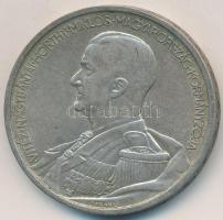 1939. 5P Ag "Horthy balra" T:2 kis ph., patina  Adamo P8.2