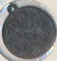 1896. "Ezredéves Történetünk Ezredekre Remény Nekünk" millenniumi Br emlékérem "Stein...