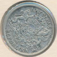 Lettország 1924. 1L Ag T:2
Latvia 1924. 1 Lats Ag C:XF
