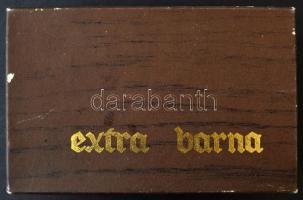 Vegyes bizsu tétel, 3db-os, nyakláncok, karkötő retró papír dobozban