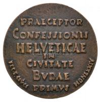 Csúcs Ferenc (1905-1999) 1974. "Simon Grynaeus" Br emlékérem (61mm) T:2