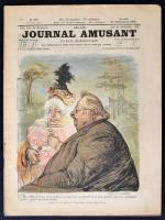 1901 Journal Amusant, journal humoristique - francia nyelvű vicclap, illusztrációkkal, 16p / French humor magazine