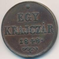 1848. 1kr Cu T:2,2- kis ph.