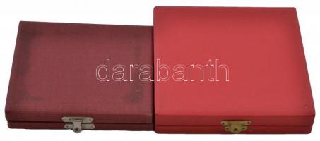 1967. "Nemzetközi Turista Év / Congres F.I.J.E.T." Br plakett eredeti tokban (49x59mm) + ~...