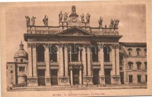 Rome, Roma; S. Giovanni Laterano, La Facciata / Achbasilica of St. John Lateran, facade
