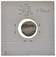 1373-1382. Denár Ag "I. Nagy Lajos" verethibás T:2
Huszár: 547., Unger I.: 432.a