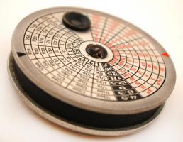 cca 1920 Heyde's Aktino Photometer Modell V. optikai megvilágításmérő (fénymérő) tokkal  / Expo...