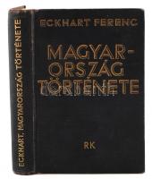Eckhart Ferenc: Magyarország története. Bp., 1940, Renaissance Könyvkiadóvállalat. Kicsit laza, kopott vászonkötésben, egyébként jó állapotban.