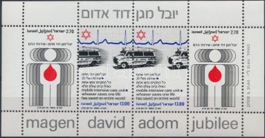 50 éves a szervezet kisív + blokk 50th anniversary of Organization mini sheet + block