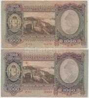 1943. 1000P (2x) T:III