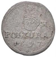 1697P-H Poltura Ag "I. Lipót" (0,9g) T:2- kis ü. 
Hungary 1697P-H Poltura Ag "Leopol...