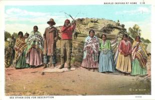 Navajo Indians at home (EB)